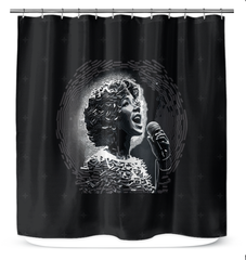 Metal Mania Shower Curtain