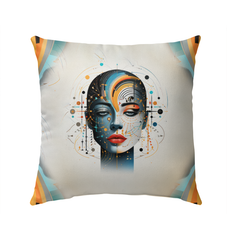 Expressive Elegance Pillow