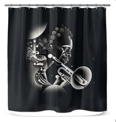 Electronic Essence Shower Curtain