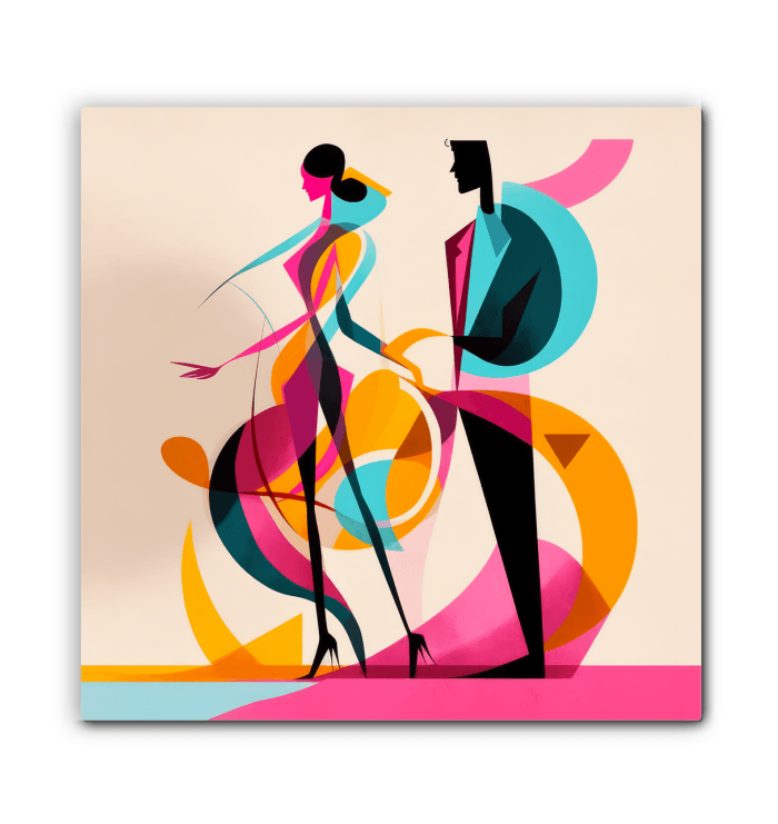 Elegance in Graffiti Fashion Canvas - Beyond T-shirts