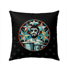Tuneful Terrace Outdoor Pillow