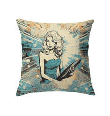 Surfing 1 18 Indoor Pillow - Beyond T-shirts