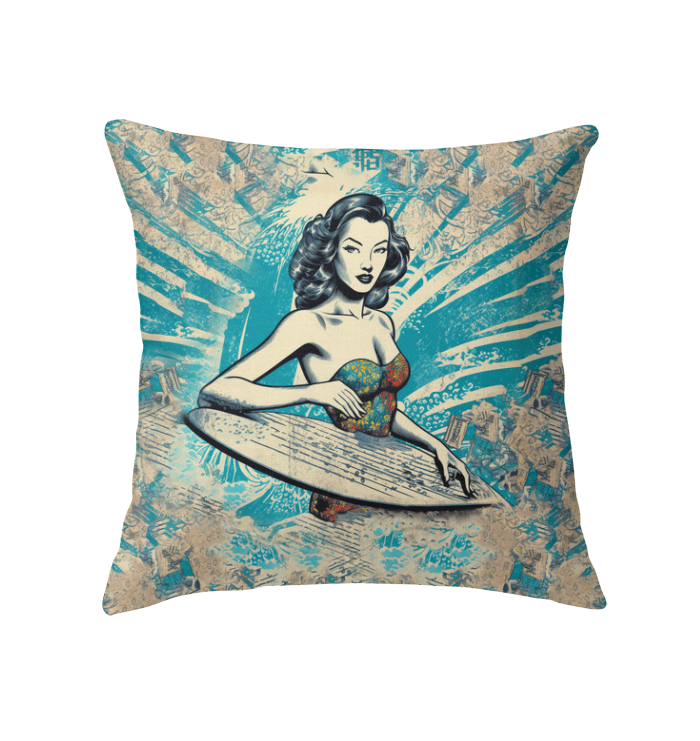 Surfing 1 44 Indoor Pillow - Beyond T-shirts