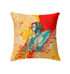 Surfer's Paradise Indoor Pillow Dive Into Coastal Luxury - Beyond T-shirts