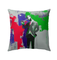 Urban Minimalist Outdoor Pillow