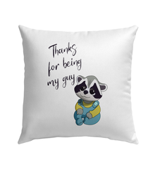 Thanks For Being My Guy Outdoor Pillow