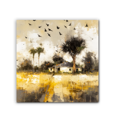 Autumn Dreams Landscape Wrapped Canvas