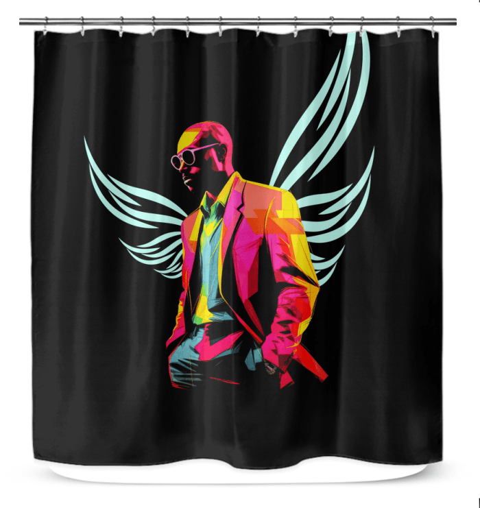Runway Ready Shower Curtain - Beyond T-shirts