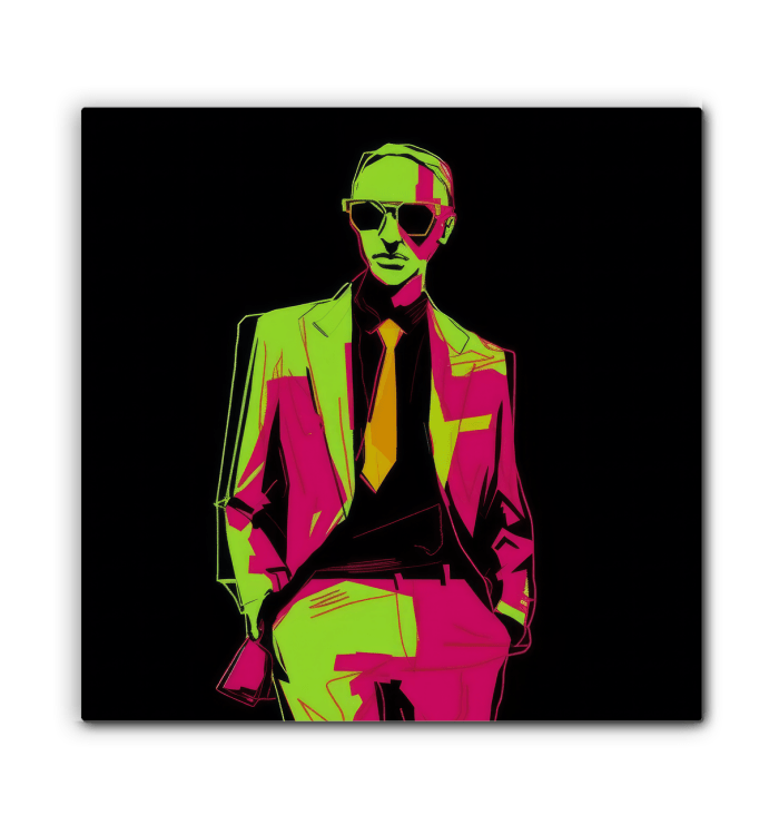 Runway Allure Fashion Canvas Print - Beyond T-shirts