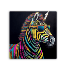 Graceful Zebra Stripes Canvas - Beyond T-shirts