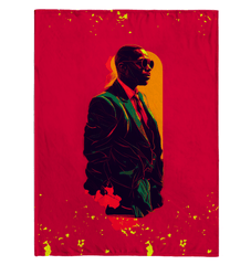 Red Carpet Ready Fashionable Sherpa Blanket - Beyond T-shirts