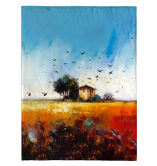 Enchanted Forest Sherpa Blanket