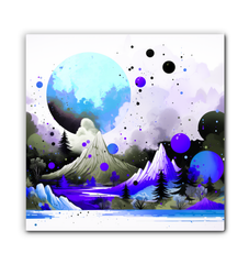 Majestic Mesa Rocky Landscape Canvas