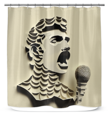 Gospel Grace Shower Curtain