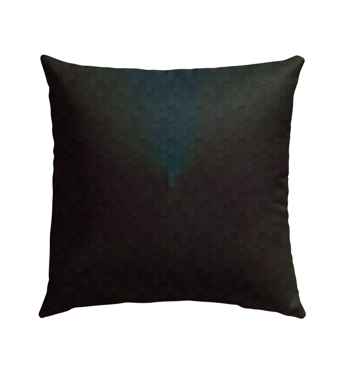 Colorful Outdoor Pillow with Floral Sun-kissed Blooms Design