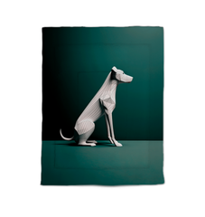 Playful Pup Meadow Comforter