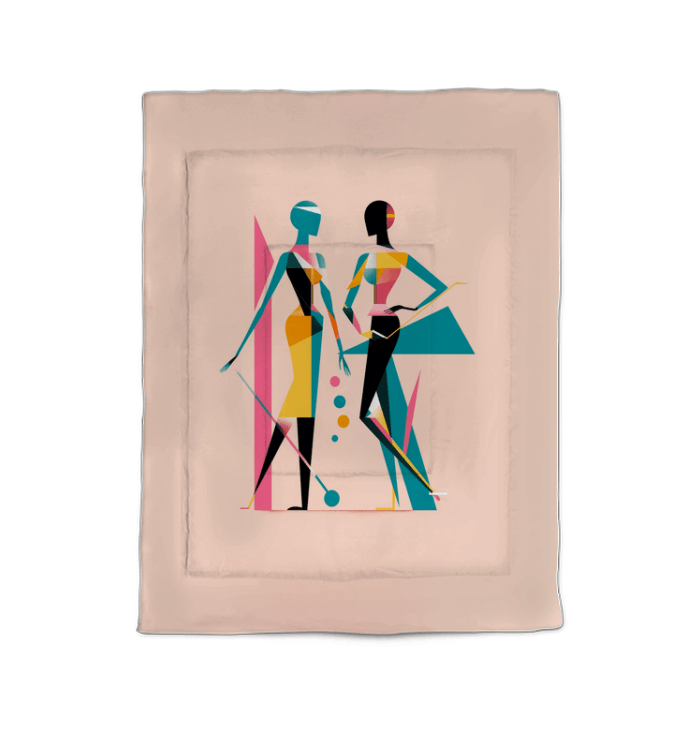 Boho Chic Reverie Fashion Art Comforter - Beyond T-shirts