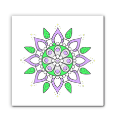 Mandala Blossoms Canvas Triptych - Beyond T-shirts