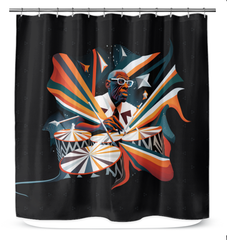 Rhapsody Reflections Shower Curtain