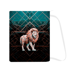 Majestic Lion Sunset Savanna
