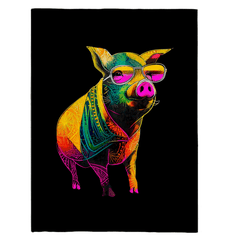 Piglet's Dreamland Sherpa Blanket - Beyond T-shirts