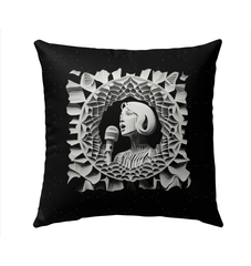 Melody Meadow Outdoor Pillow