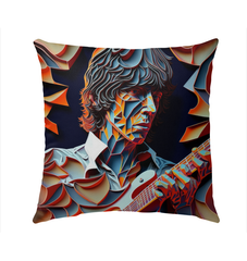 Jazz Night Al Fresco Outdoor Pillow