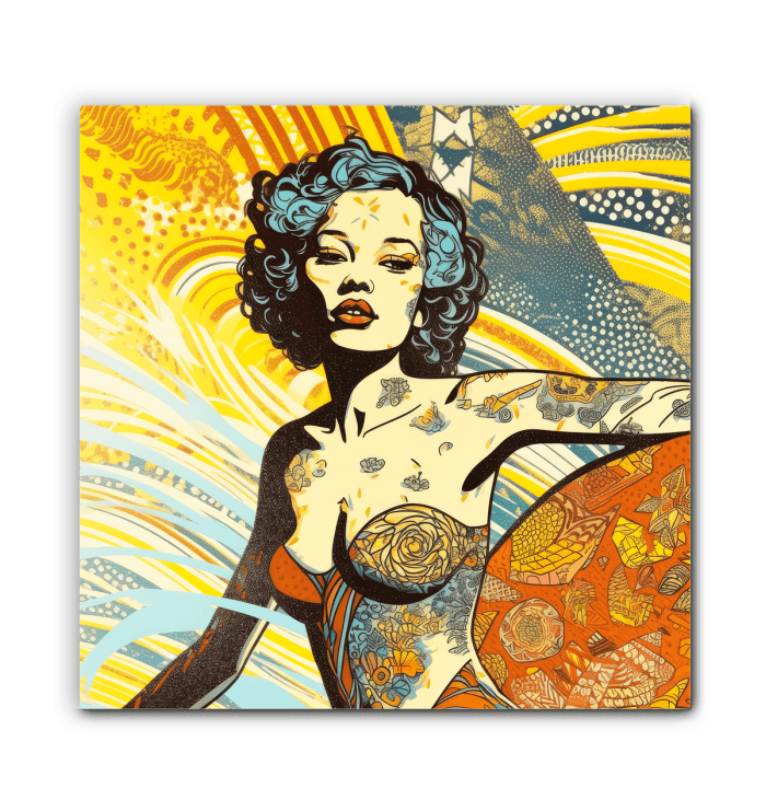 Close-up of Surfing 5 28 Canvas print