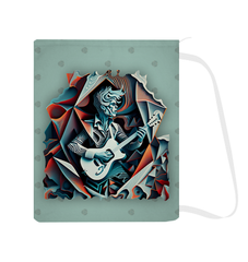 Bluesy Beats Laundry Bag