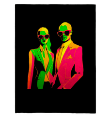 Graffiti Couture Fusion Sherpa Elegance - Beyond T-shirts