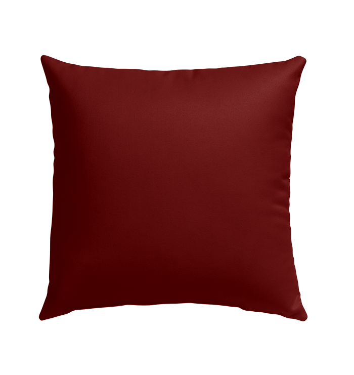 Close-up of the Espresso Elegance outdoor pillow's weather-resistant fabric.