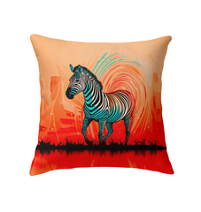 Playful Zebra Foal Cushion