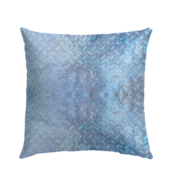 Satin Serenity Texture Outdoor Pillow