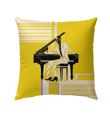 Chic Couture Outdoor Pillow - Beyond T-shirts