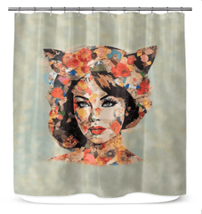 Chill Grooves Shower Curtain - Beyond T-shirts