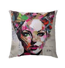 Whimsical Whistle Outdoor Cushion - Beyond T-shirts