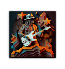 Instrumental Illusion Wrapped Canvas