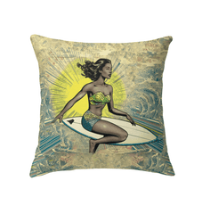 Surfing 1 16 Indoor Pillow - Beyond T-shirts