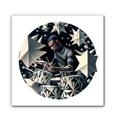 Octave Oasis Wrapped Canvas