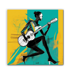 Fashionable Serenade Canvas Print - Beyond T-shirts