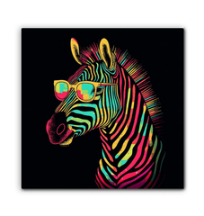 Monochrome Safari Canvas Print - Beyond T-shirts