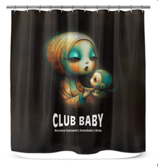 CB3 72 Shower Curtain showcasing elegant design and durability