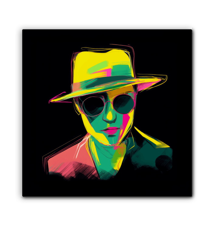 Retro Glamour Fashion Canvas - Beyond T-shirts