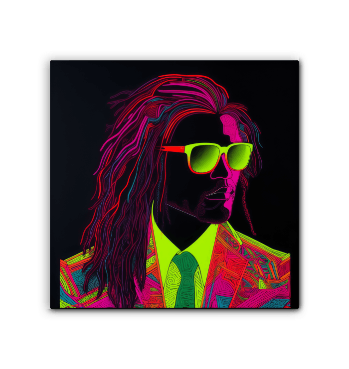 Glamour Graffiti Fashion Canvas - Beyond T-shirts