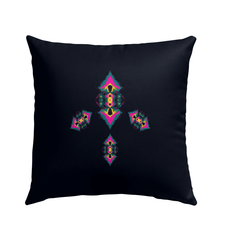 Retro Glamour Outdoor Pillow - Beyond T-shirts