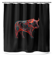 Majestic Prairie Wanderer Shower Curtain