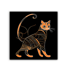 Elegant Abyssinian Sunset Watch Canvas - Beyond T-shirts