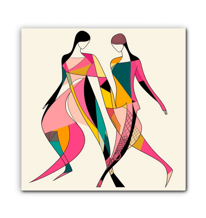 Abstract Runway Couture Fusion Canvas - Beyond T-shirts