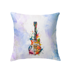 Violinist’s Vivacious Velvet Pillow