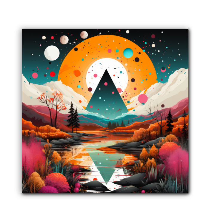 Soothing Sands Desert Landscape Canvas